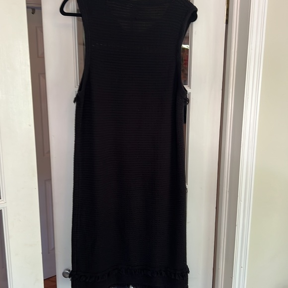 J.Crew Fringe Eyelet Knit Sweater Dress - Picture 5 of 8